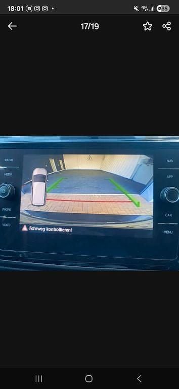 Gebraucht VW Touran Join 150 PS (110 kW) 2019 Schwarz Van / Kleinbus