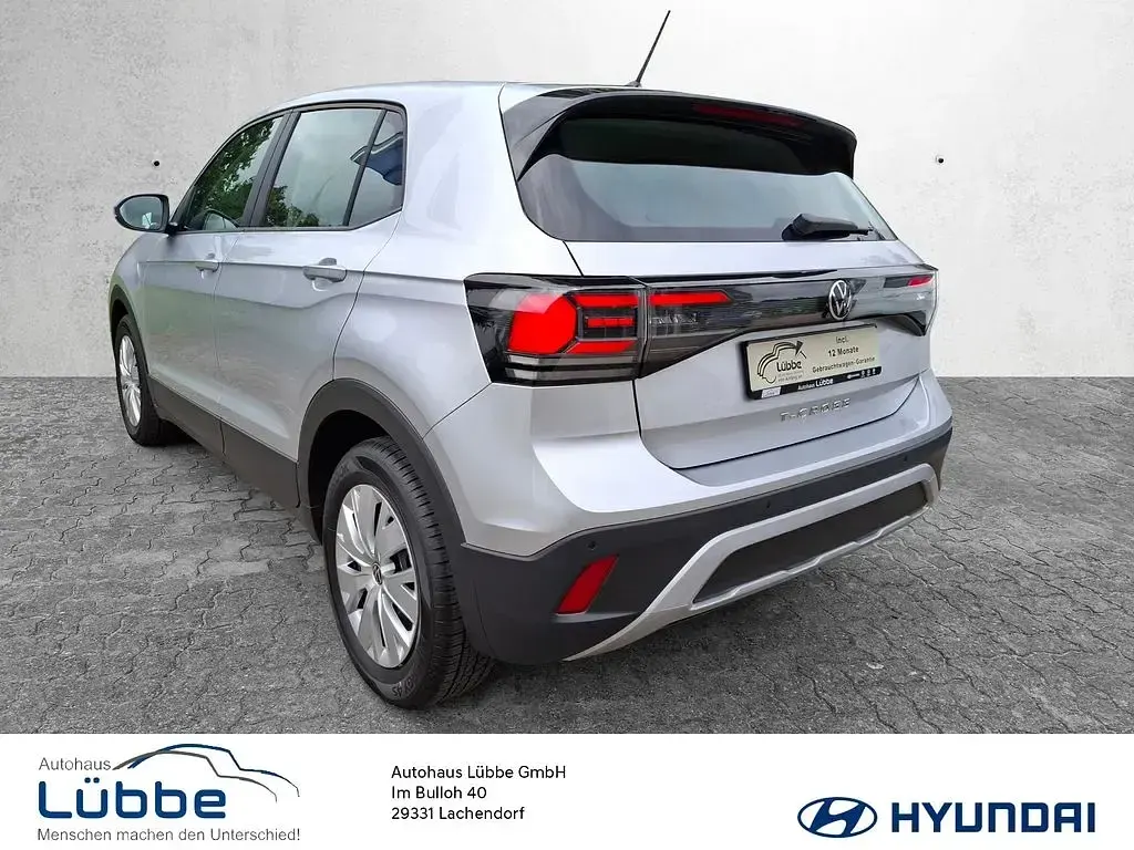 Gebraucht VW T-Cross Basis 95 PS (69 kW) 2025 Silber SUV