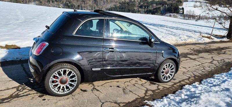 Gebraucht Fiat 500 105 PS (77 kW) 2014 Schwarz Kleinwagen