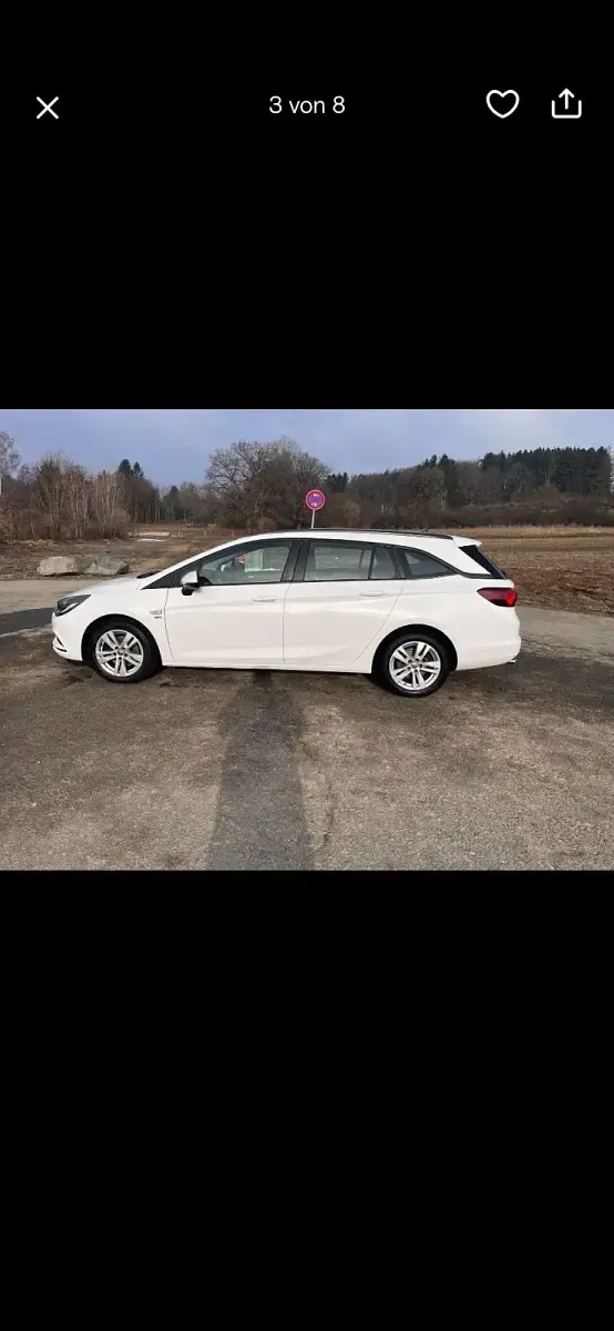 Gebraucht Opel Astra 150 PS (110 kW) 2019 Weiß Kombi