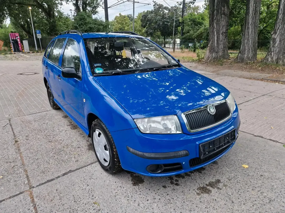 Gebraucht Skoda Fabia 75 PS (55 kW) 2004 Blau Kombi