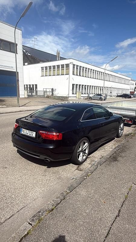 Schwarz Gebraucht 2008 Audi A5 S-Line Coupé | 3.800 € (Superpreis) - Bild 1/4