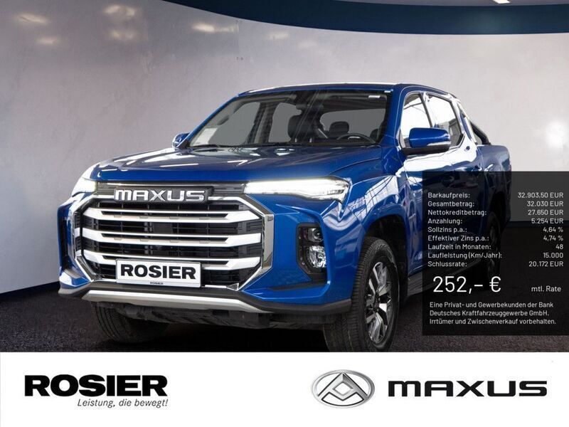 Blue metallic Gebraucht 2024 Maxus e-T90 Abholung | 32.904 € (Fairer Preis) - Bild 1/4