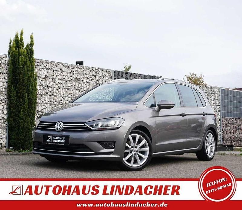 Grau Gebraucht 2016 VW Golf Sportsvan Highline Van / Kleinbus | 11.970 € (Fairer Preis) - Bild 1/4