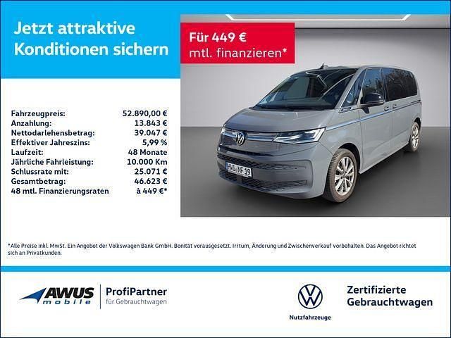 Second-hand VW Multivan Style 150 CP (110 kW) 2023 Gri Monovolum