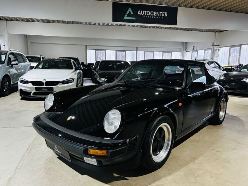 Schwarz Gebraucht 1986 Porsche 911 Cabrio | 69.990 € - Bild 1/4