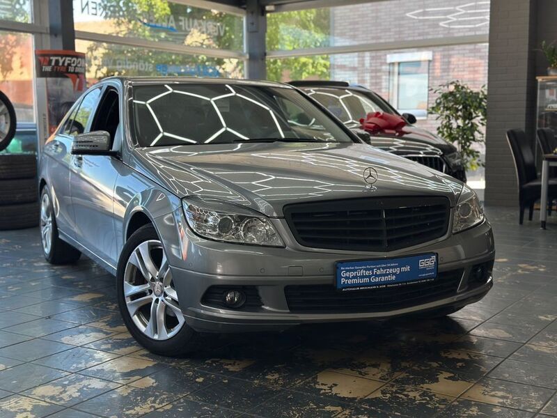 Silber Gebraucht 2008 Mercedes C180 Limousine | 6.490 € (Guter Preis) - Bild 1/4
