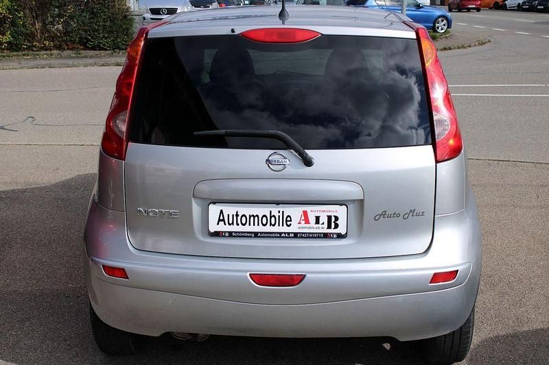 Gebraucht Nissan Note Acenta 110 PS (80 kW) 2008 Silber Van / Kleinbus