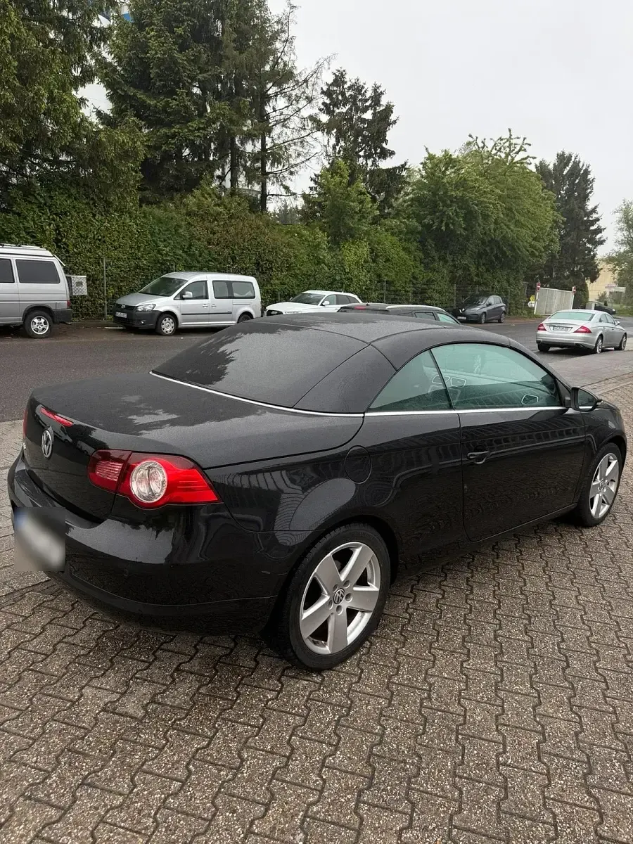 Brugt VW Eos 122 HK (89 kW) 2010 Sort Cabriolet