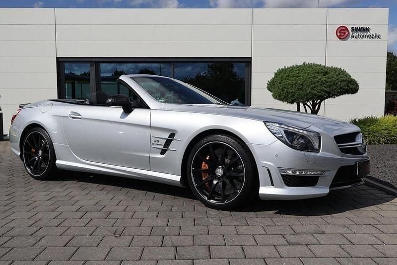Gebraucht Mercedes SL63 AMG AMG 564 PS (414 kW) 2013 Silber Cabrio