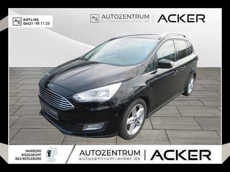 Iridiumschwarz mica Gebraucht 2019 Ford Grand C-Max Titanium Van / Kleinbus | 15.900 € (Etwas zu teuer) - Bild 1/1