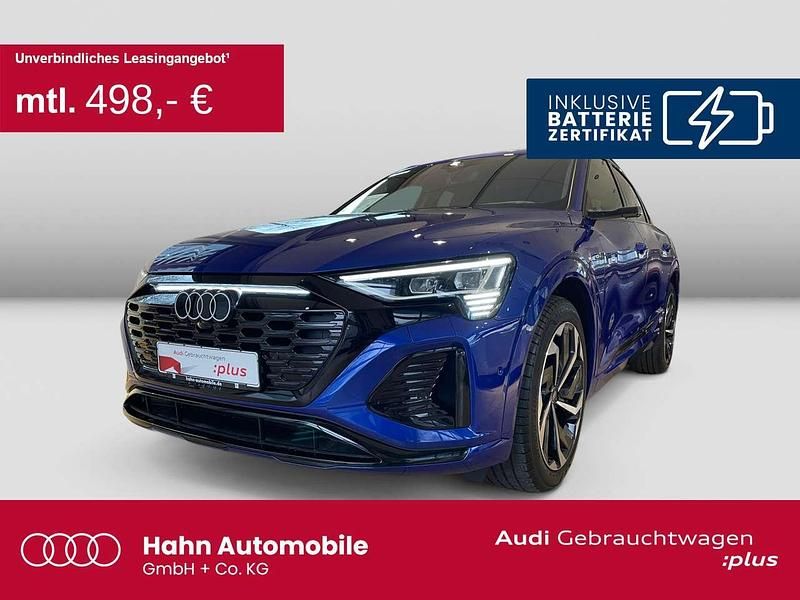 Ultrablau metallic Gebraucht 2023 Audi Q8 e-tron S-Line SUV | 63.990 € (Guter Preis) - Bild 1/3