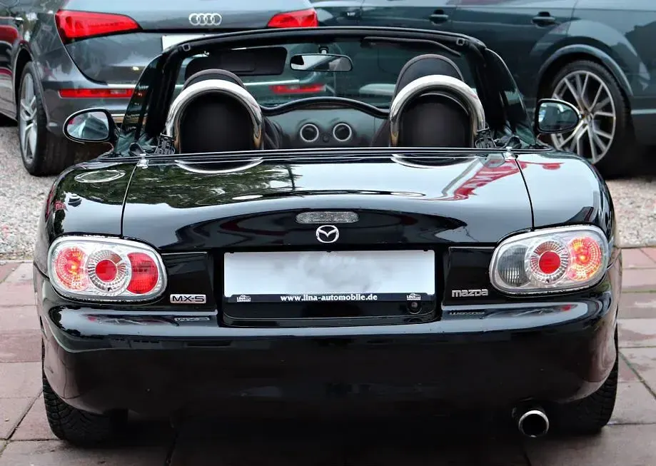 Gebraucht Mazda MX5 110 PS (80 kW) 2004 Schwarz Cabrio