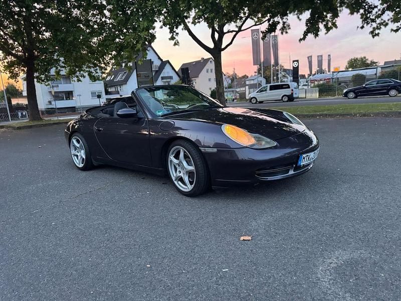 Violett Gebraucht 2001 Porsche 911 Carrera Cabriolet Cabrio | 19.000 € (Superpreis) - Bild 1/4