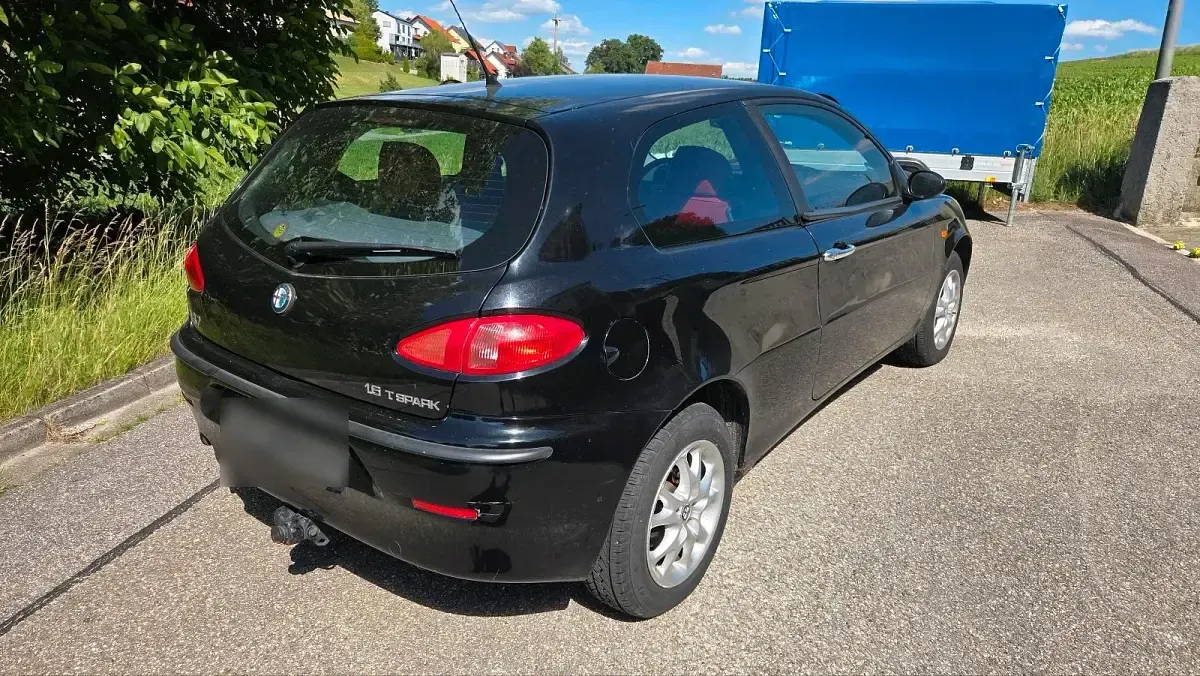 Gebraucht Alfa Romeo 147 2001 Schwarz Kleinwagen