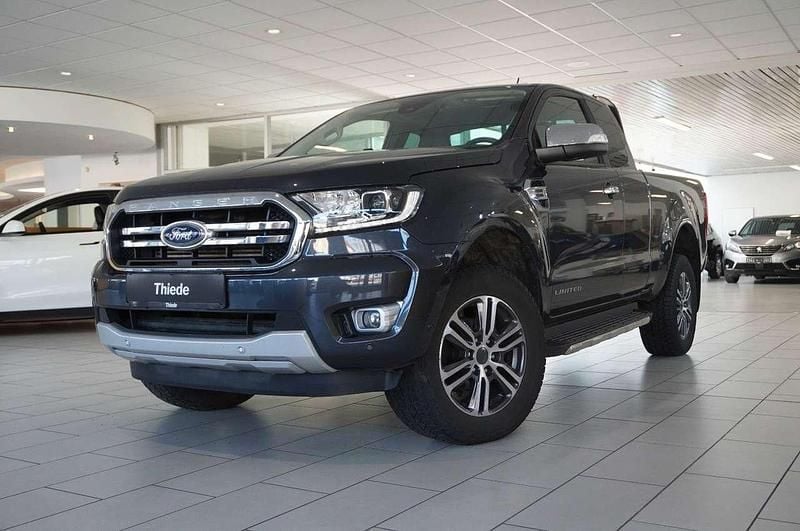 Gebraucht Ford Ranger Limited 212 PS (155 kW) 2021 Grau metallic Pickup