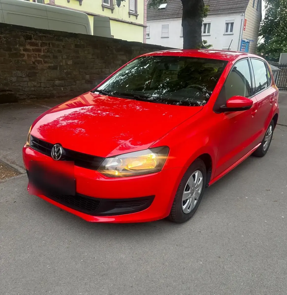 Brugt VW Polo 60 HK (44 kW) 2010 Rød Hatchback