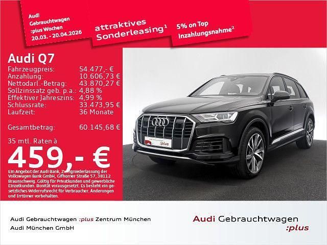 Gebraucht Audi Q7 S-Line 381 PS (280 kW) 2022 Schwarz SUV