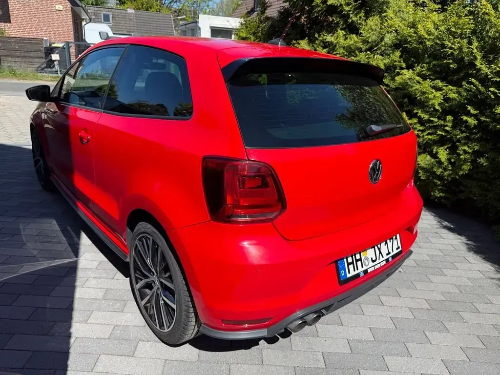 Usata VW Polo GTI 192 CV (141 kW) 2016 Rosso Utilitaria