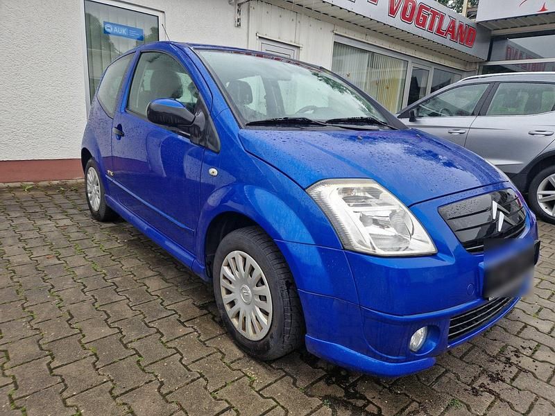 Blau Gebraucht 2007 Citroën C2 VTR Sport Kleinwagen | 700 € - Bild 1/4
