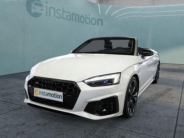 Weiß Gebraucht 2023 Audi A5 Cabriolet S-Line Cabrio | 49.548 € - Bild 1/2
