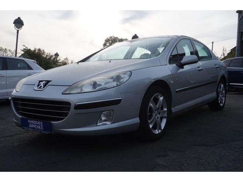 Lackierung aluminiumgrau/metall (metallic) Gebraucht 2004 Peugeot 407 Tendance Limousine | 3.990 € (Teuer) - Bild 1/4