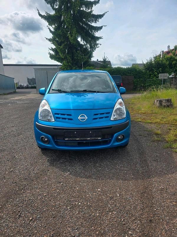 Blau Gebraucht 2010 Nissan Pixo Kleinwagen | 2.800 € - Bild 1/4