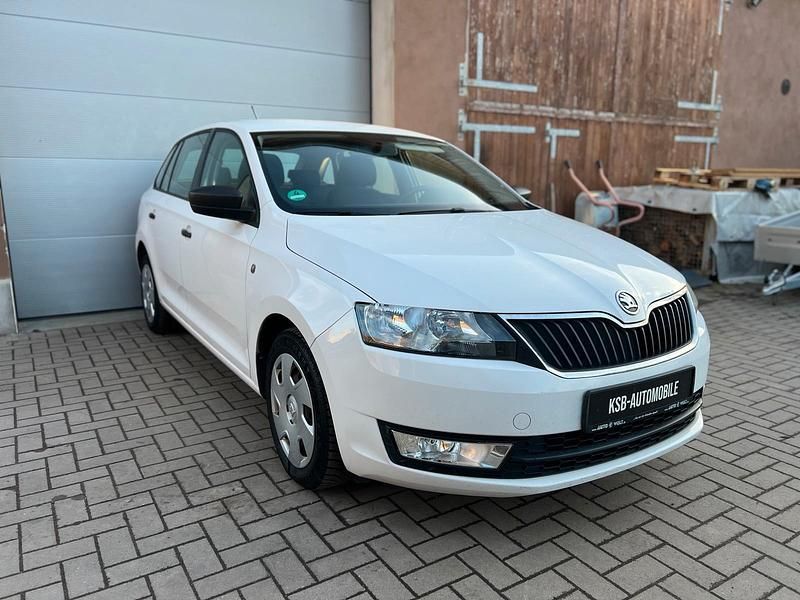 Gebraucht Skoda Rapid 86 PS (63 kW) 2015 Weiß Kleinwagen