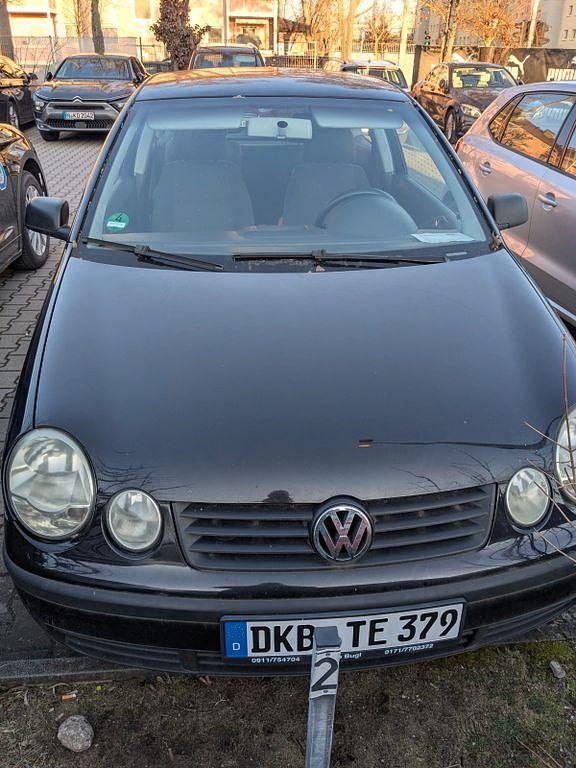 Schwarz Gebraucht 2003 VW Polo Basis Limousine | 600 € (Superpreis) - Bild 1/4