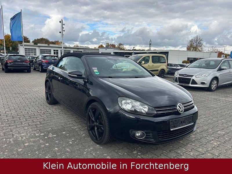 Gebraucht VW Golf Cabriolet 105 PS (77 kW) 2011 Schwarz Cabrio