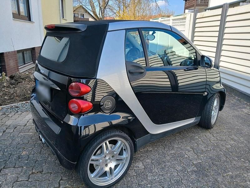Gebraucht Smart ForTwo Cabrio Brabus 84 PS (61 kW) 2007 Schwarz Cabrio