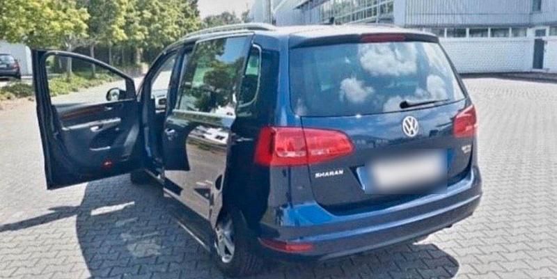 Gebraucht VW Sharan 170 PS (125 kW) 2013 Blau Van / Kleinbus