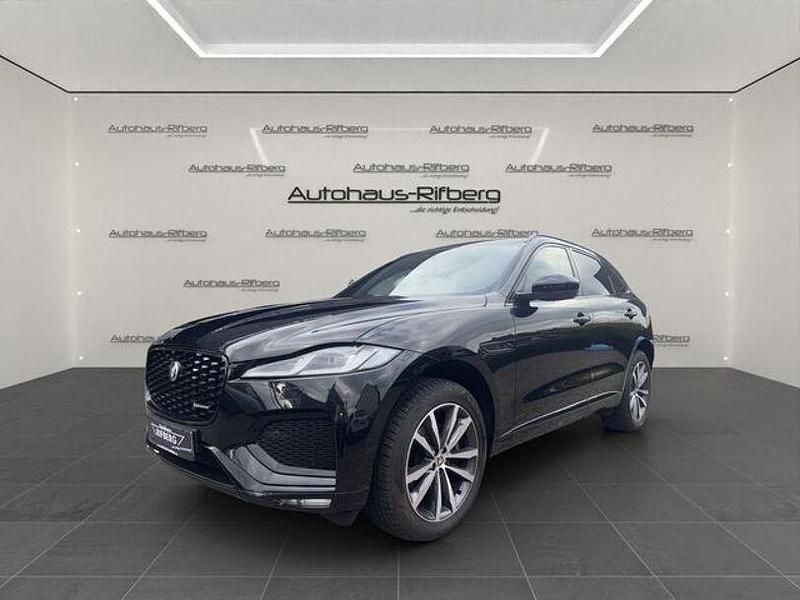 Santorini black Gebraucht 2024 Jaguar F-Pace R-Dynamic SUV | 42.790 € (Fairer Preis) - Bild 1/4