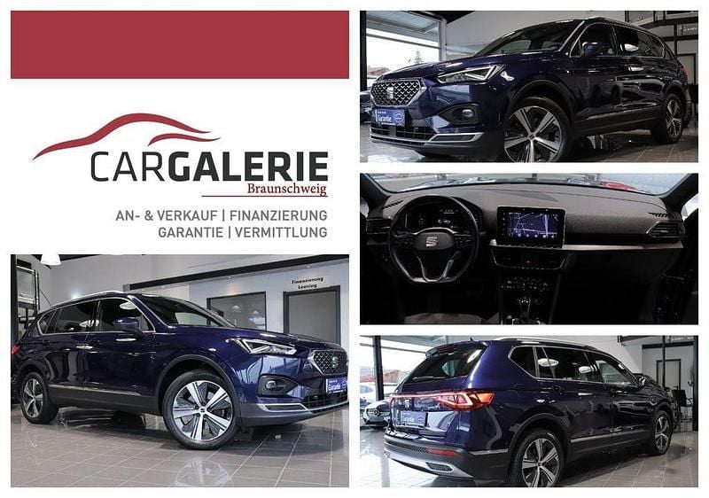 "atlantic" blau Gebraucht 2022 Seat Tarraco 4Drive SUV | 29.750 € (Guter Preis) - Bild 1/4