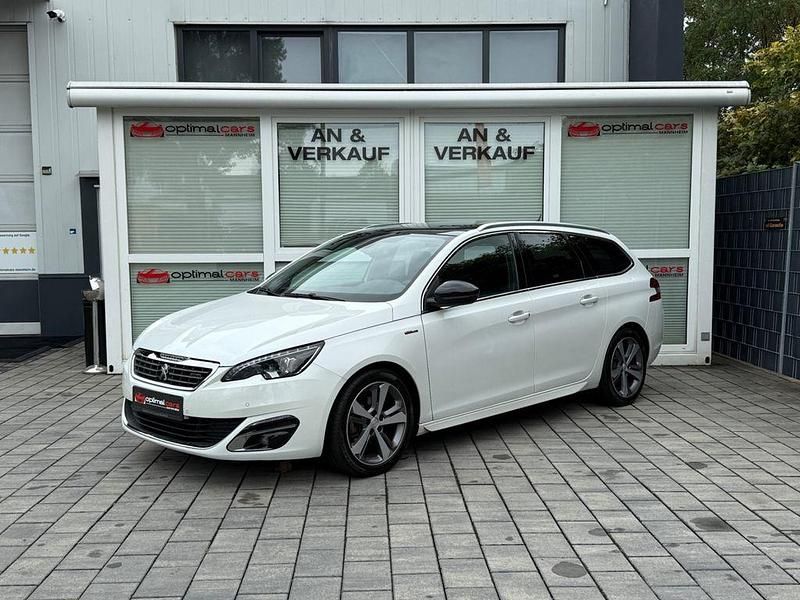 Weiß Gebraucht 2016 Peugeot 308 Allure GT-Line Kombi | 11.750 € (Fairer Preis) - Bild 1/4