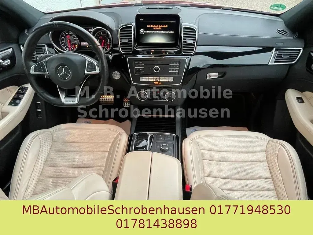 Gebraucht Mercedes GLE63 AMG AMG 557 PS (409 kW) 2017 Rot SUV