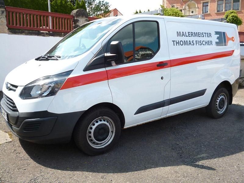 Weiß Gebraucht 2013 Ford Transit Custom Van / Kleinbus | 9.990 € (Superpreis) - Bild 1/4