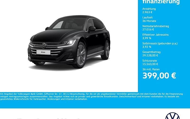 Schwarz Gebraucht 2022 VW Arteon R-line Limousine | 29.979 € (Guter Preis) - Bild 1/4