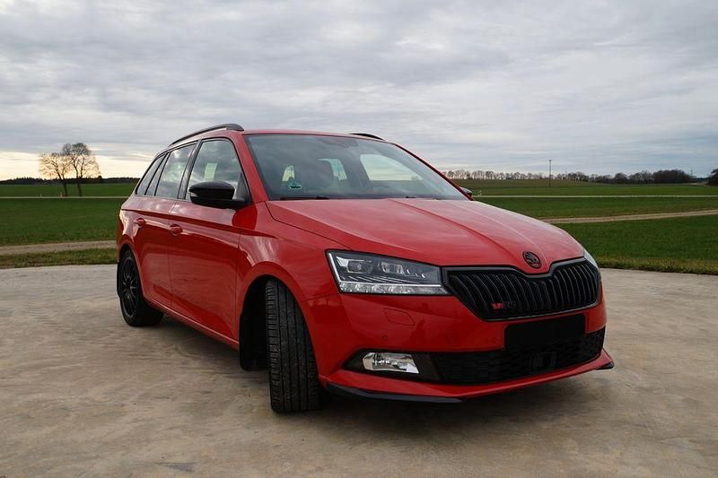 Gebraucht Skoda Fabia Style 110 PS (80 kW) 2019 Rot Kombi