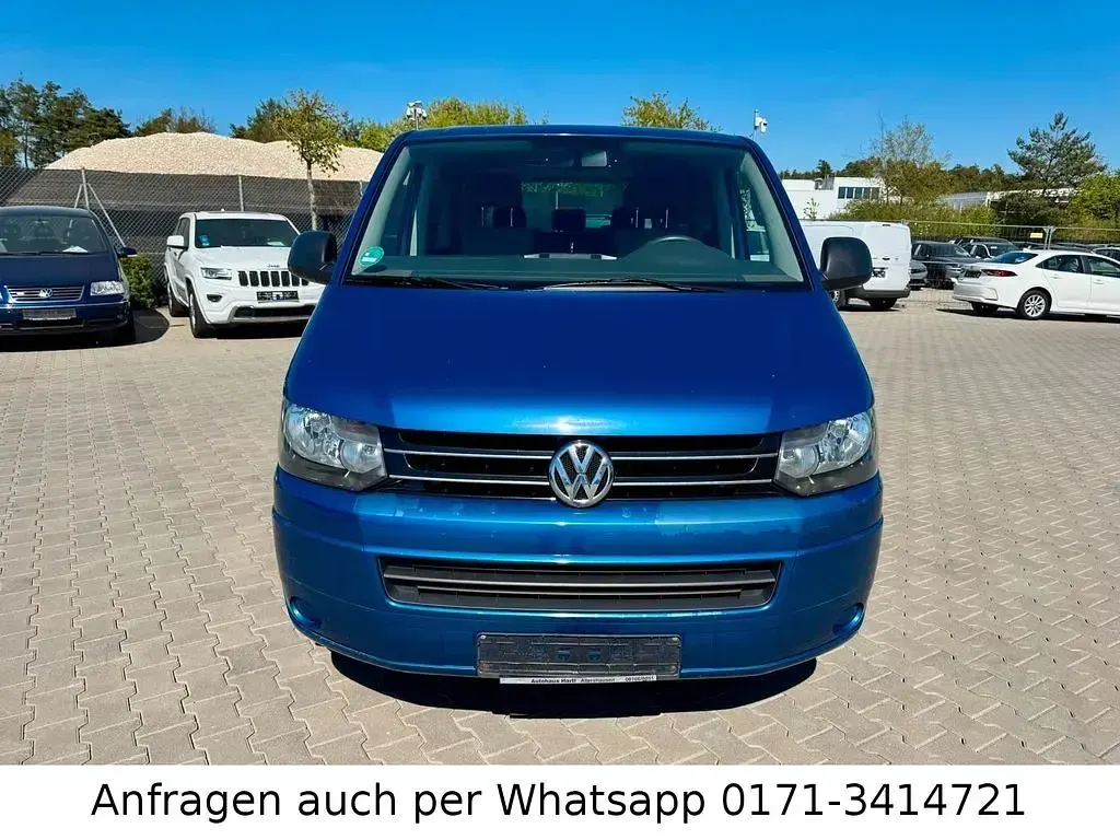 Usata VW Multivan Startline 140 CV (102 kW) 2011 Blu Monovolume