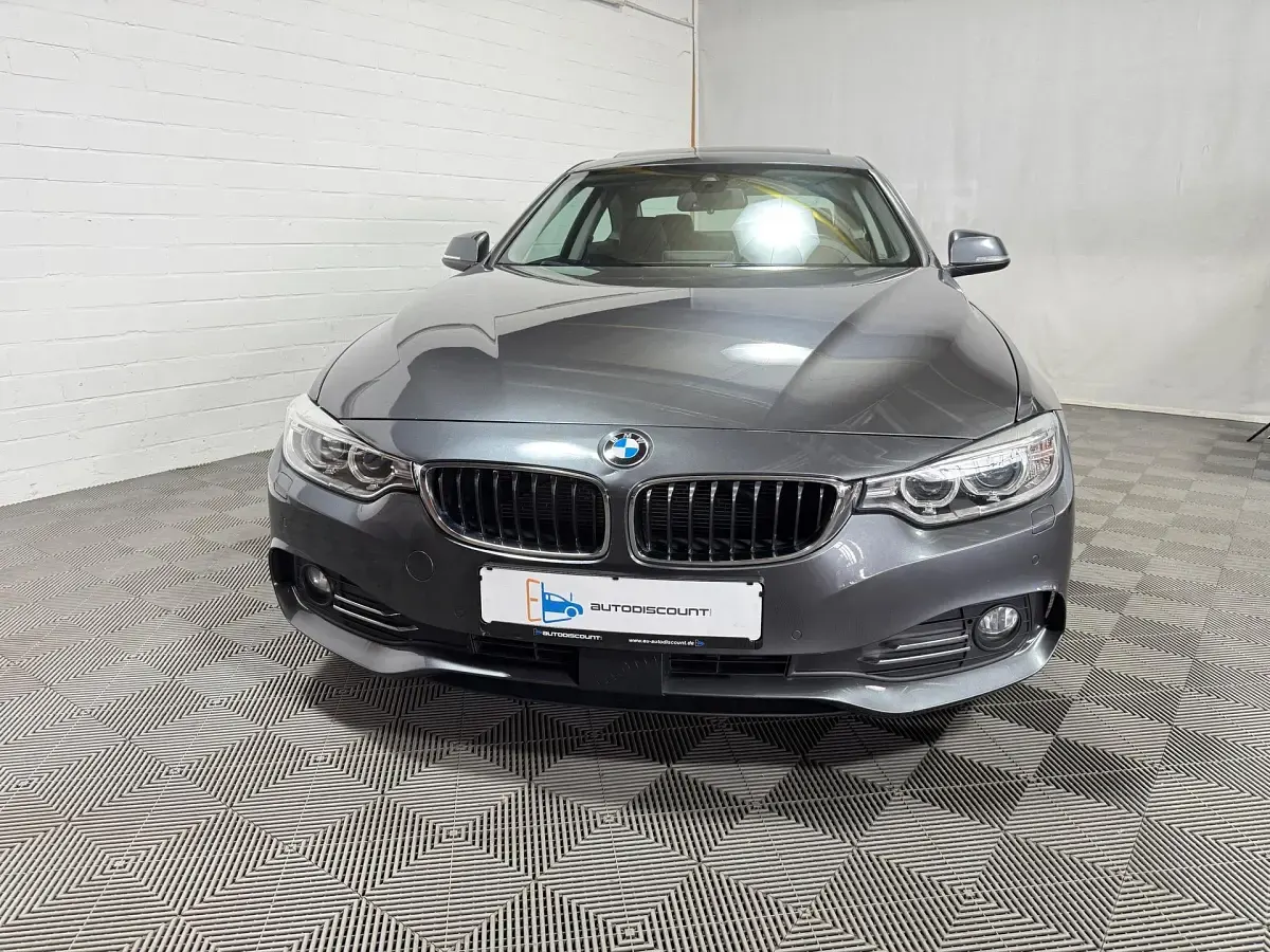 Gebraucht BMW 420 Coupé Luxury Line 184 PS (135 kW) 2015 Mineralgrau metallic Coupé