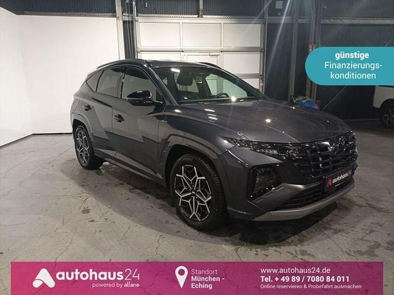 Grau Gebraucht 2021 Hyundai Tucson N Line SUV | 27.220 € (Fairer Preis) - Bild 1/4