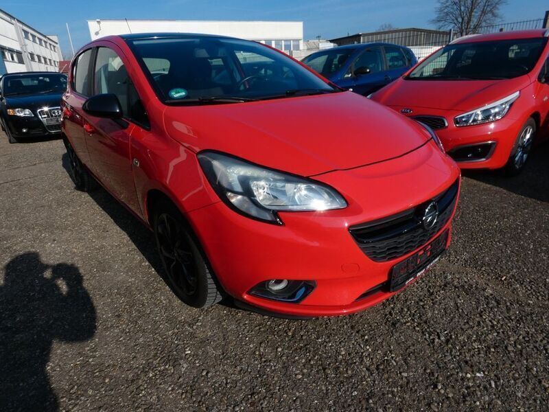 Rot Gebraucht 2016 Opel Corsa Edition Limousine | 6.980 € (Guter Preis) - Bild 1/4