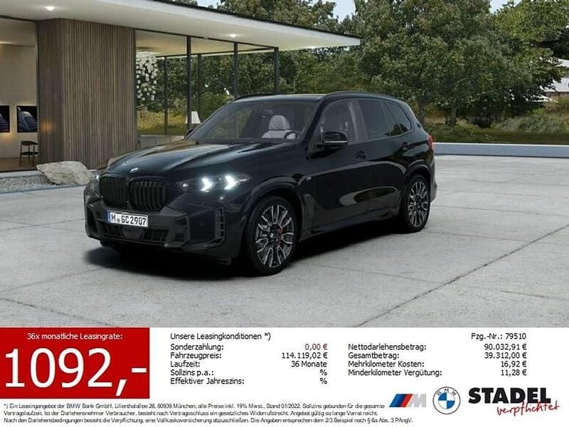 Saphirschwarz metallic Neu 2025 BMW X5 M Sport SUV | 89.059 € (Superpreis) - Bild 1/4