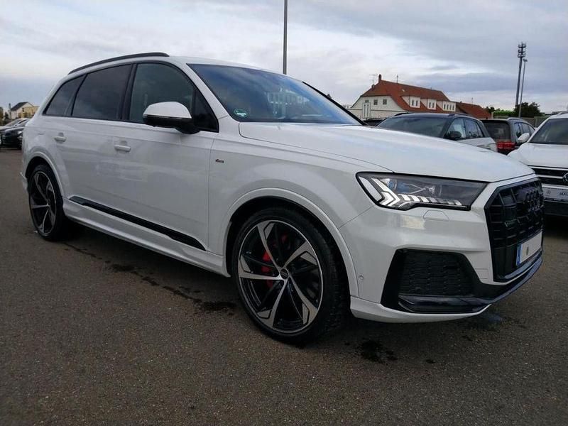 Gebraucht Audi Q7 S-Line 286 PS (210 kW) 2023 Gletscherweiß metallic SUV