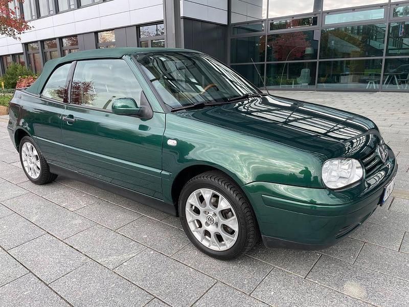 Gebraucht VW Golf Cabriolet Highline 90 PS (66 kW) 2000 Grün Cabrio