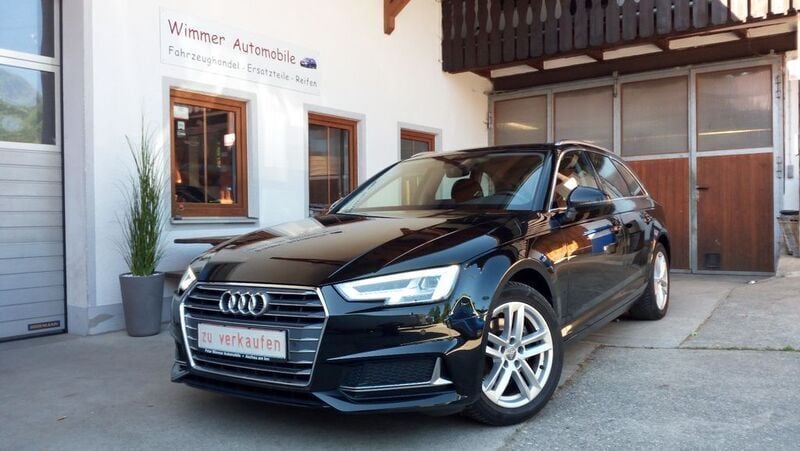 Mythosschwarz metallic Gebraucht 2019 Audi A4 Sport Kombi | 19.500 € (Guter Preis) - Bild 1/4