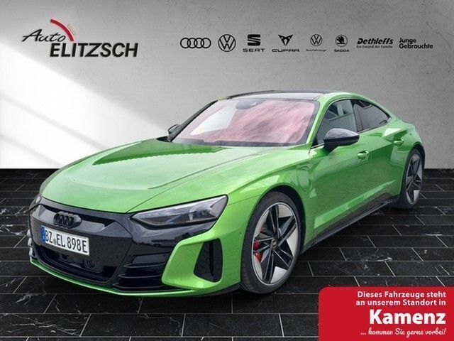 Grün Gebraucht 2022 Audi RS e-tron GT Ambiente Limousine | 107.890 € - Bild 1/4