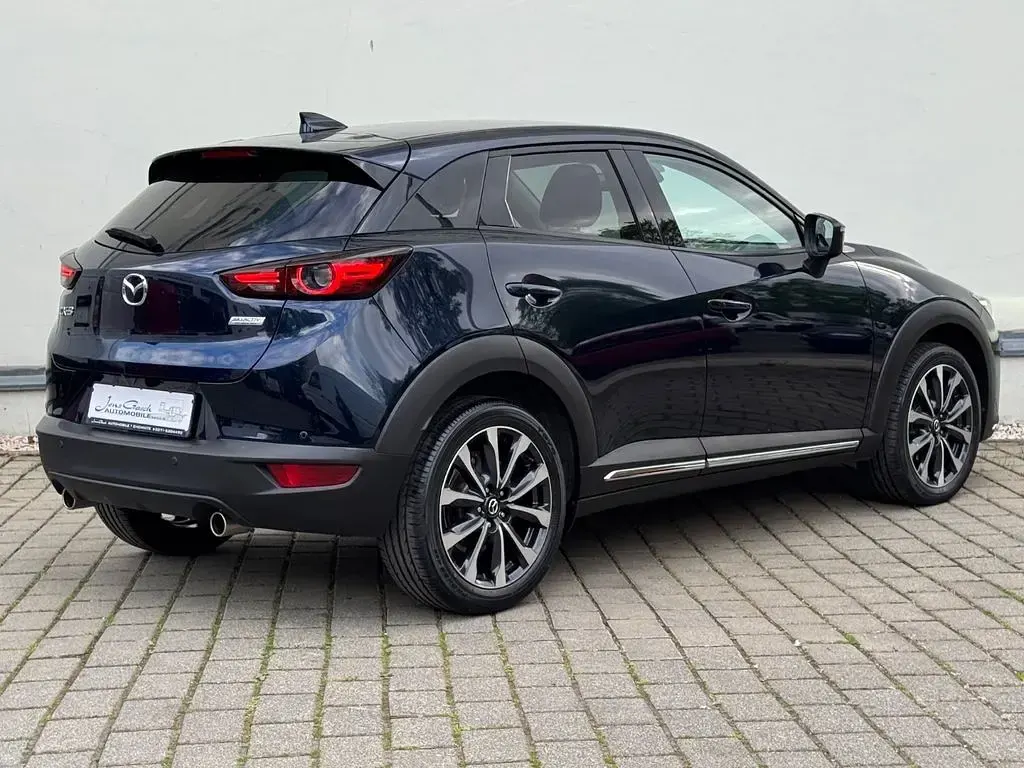 Gebraucht Mazda CX-3 Sports-Line 121 PS (88 kW) 2019 Blau SUV