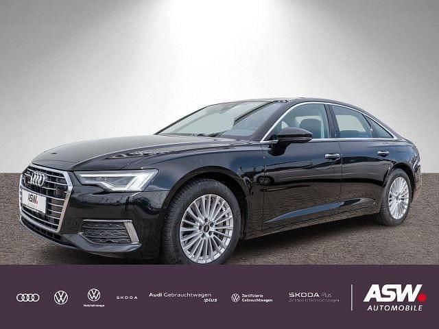Mythosschwarz metallic Gebraucht 2022 Audi A6 Ambiente Limousine | 32.490 € (Superpreis) - Bild 1/4